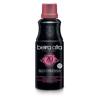 AGUA OXIG CR B.ALTA BLACK 900ML 20 VOL