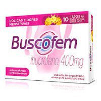 BUSCOFEM 400 MG 10 CAPS. BUSCOFEM 400 MG 10 CAPS.
