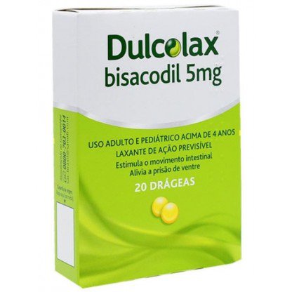 DULCOLAX 20 DRAGEAS