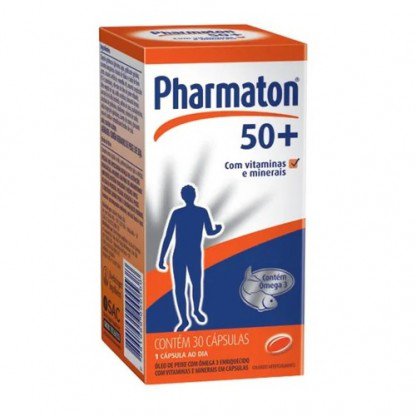 PHARMATON 50+ 30 CAPS