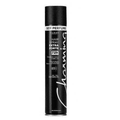 HAIR SPRAY CHARMING 400ML E.FORTE BLACK