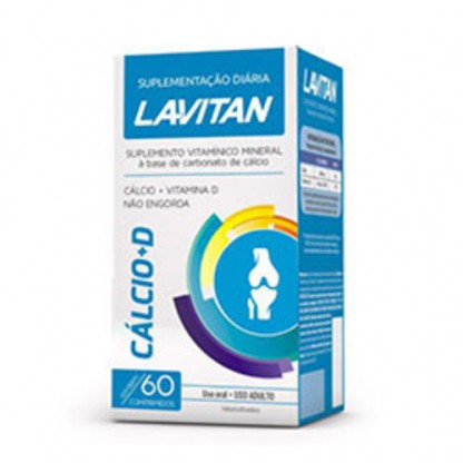 LAVITAN CALC 600MG+D3 60 COMP REV CIMED