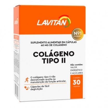 LAVITAN COLAGENO TIPO II 30 CPS
