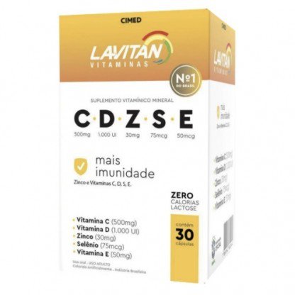 LAVITAN IMUNID CDZSE 30 COMP REV CIMED