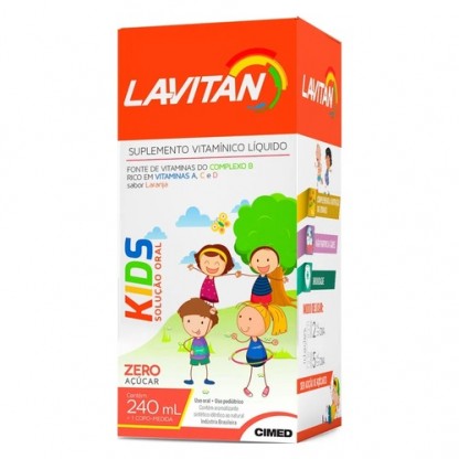 LAVITAN KIDS S ORAL 240ML LARANJA CIMED