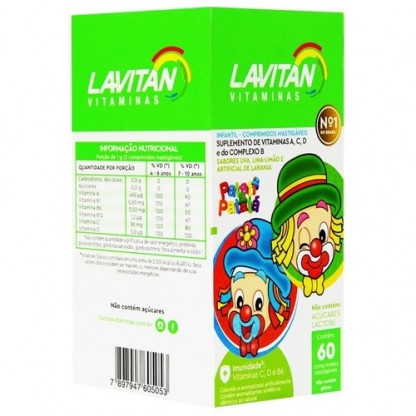 LAVITAN KIDS 60 COMP MAST SABORES CIMED