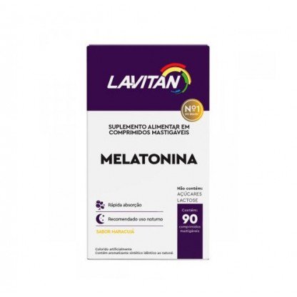 LAVITAN MELATON 0.21MG  90 COMP MARACUJA