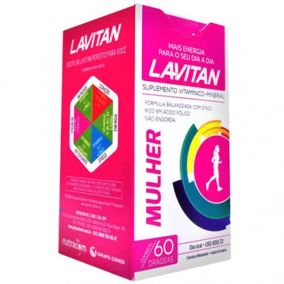 LAVITAN AZ MULHER 60 COMP REV CIMED