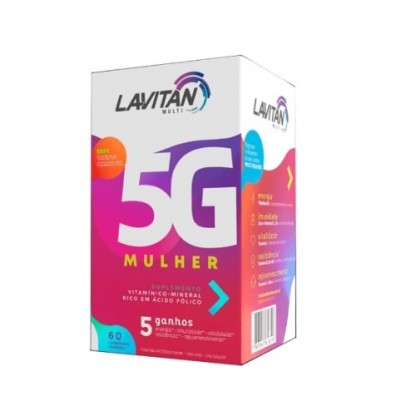 LAVITAN MULTI MULHER 60 COMP REV CIMED