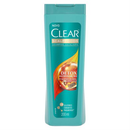 SH CLEAR A.CASPA FEM 200ML DETOX A.POLUI