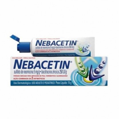 NEBACETIN POMADA 15 GR.