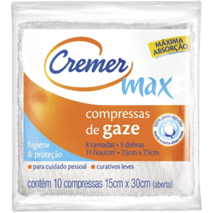 COMPRESSA GAZE CREMER N/ESTER 11F C/10
