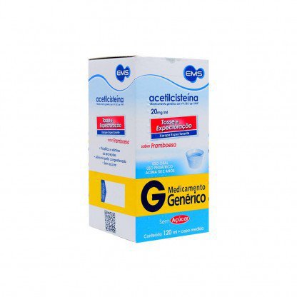 ACETILCISTEINA XPE. PED. 120ML EMS G