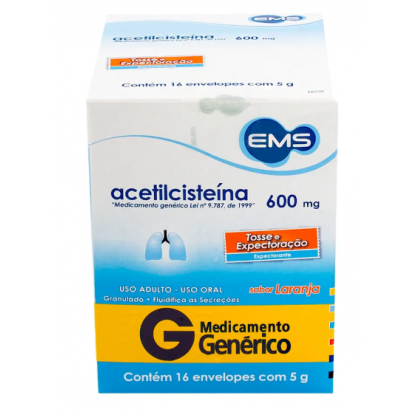 ACETILCISTEINA 600MG 16 ENV. EMS G