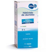 HIDROXIDO ALUMINIO SUSP.240ML EMS LIBER HIDROXIDO ALUMINIO SUSP.240ML EMS LIBER