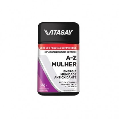 VITASAY A-Z MULHER 90 COMP REV