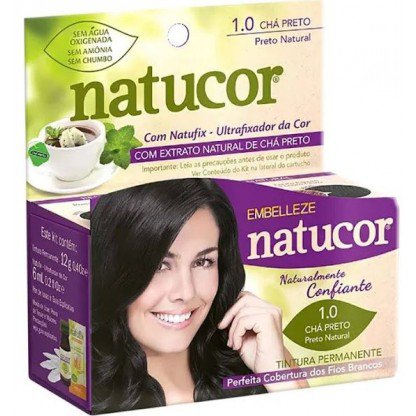 TINT NATUCOR FILME 1.0 PRETO NATURAL