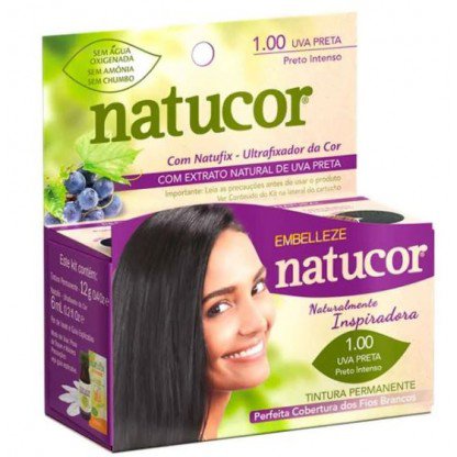 TINT NATUCOR FILME 1.00 PRETO INTENSO