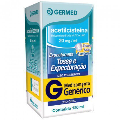 ACETILCISTEINA XPE PED 20MG/120ML GERMED