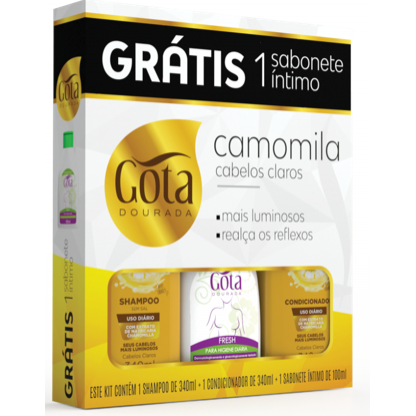 KIT GOTA DOUR.CAMOMILA SH+COND+SAB INTIM