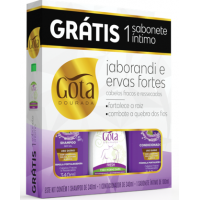 KIT GOTA DOUR.JABORANDI SH+COND+SAB INTI KIT GOTA DOUR.JABORANDI SH+COND+SAB INTI