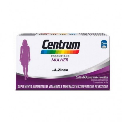 CENTRUM ESSENTIALS MULHER 60 COMP