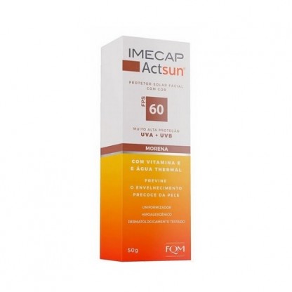 IMECAP ACTSUN MORENA FACIAL FPS60 50G