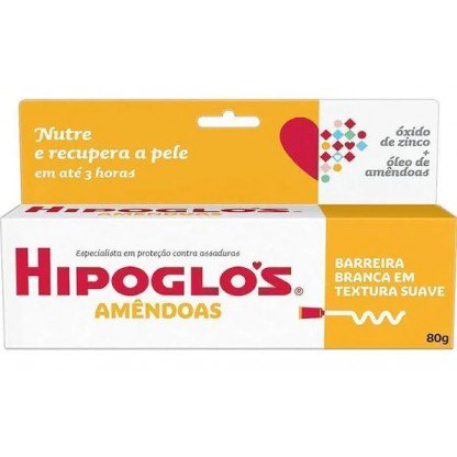 HIPOGLOS AMENDOAS POMADA 80GR