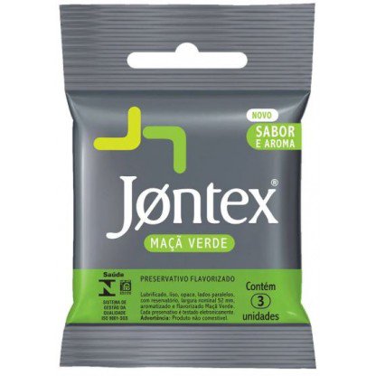 PRES JONTEX LUB BOLSO C/3 MACA VERDE