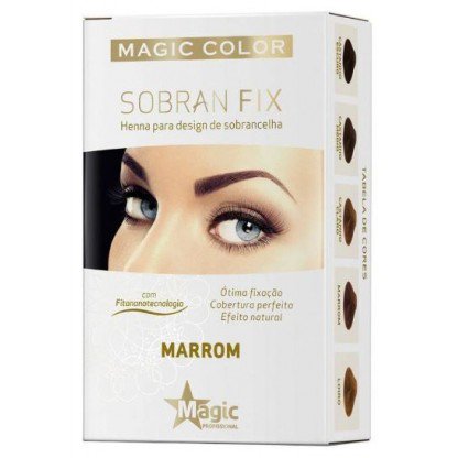 HENNA MAGIC COLOR FIX 23.5GR MARROM