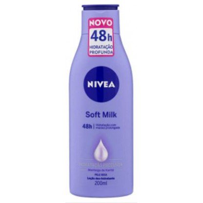 NIVEA BODY 200ML SOFT MILK PELE SECA