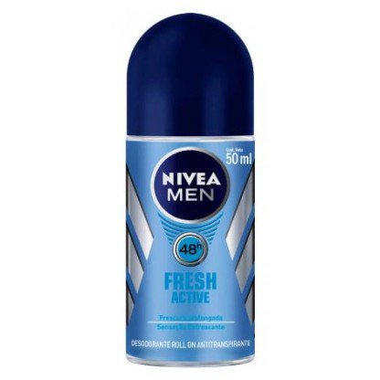 DES NIVEA ROLL-ON 50ML MASC FRESH ACTIVE