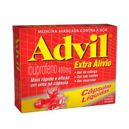 ADVIL 400 MG  8 CAPSULAS LIQ.