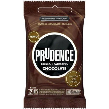 PRES PRUDENCE LUB BOLSO C/3 CHOCOLATE