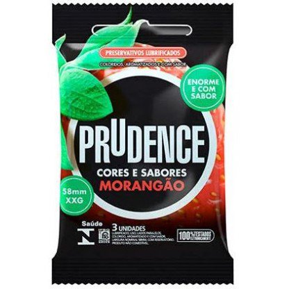 PRES PRUDENCE LUB BOLSO C/3 MORANGAO