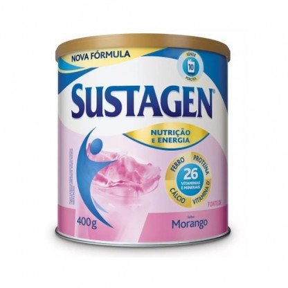 SUSTAGEN ADULTOS+ PO MORANGO 400G