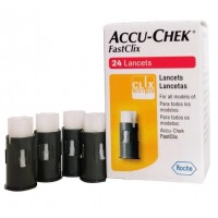 ACCU-CHEK FASTCLIX  24 LANCETAS