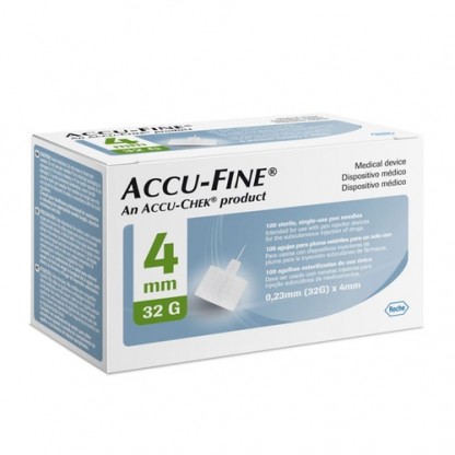 ACCU-FINE PEN 32G 4MM C/100