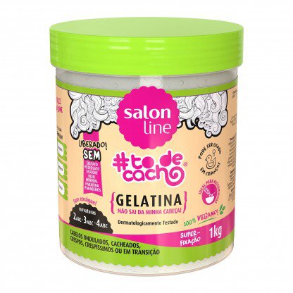 GELATINA S.LINE T.CACHO 1KG SUP.FIXACAO