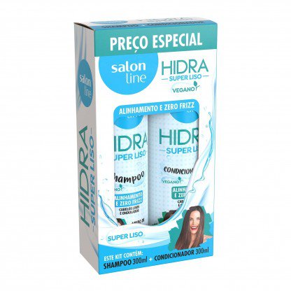 KIT S.LINE HIDRA SH+COND 300ML SUP.LISO