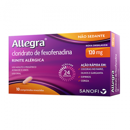 ALLEGRA 120 MG 10 COMP.