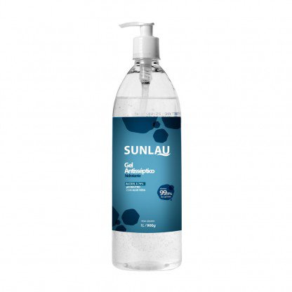 GEL A.SEPTICO SUNLAU  1LT 70% HIDR.PUMP