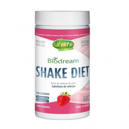 BIODREAM SHAKE DIET MORANGO 400G