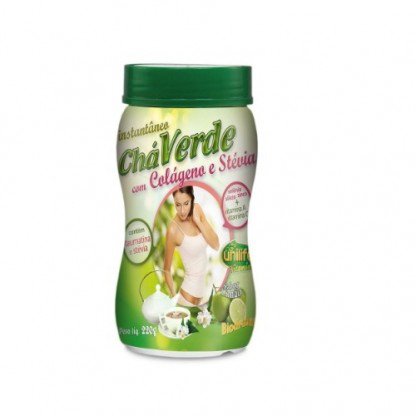 CHA VERDE E COLAGENO 220G LIMAO