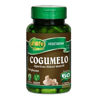 COGUMELO 400MG 60 CPS