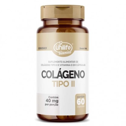 COLAGENO TIPO II 40MG 60 CPS