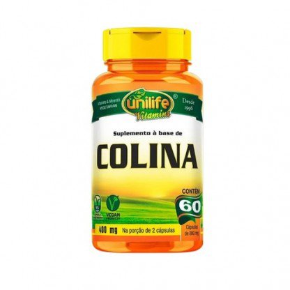 COLINA 400MG 60 CPS