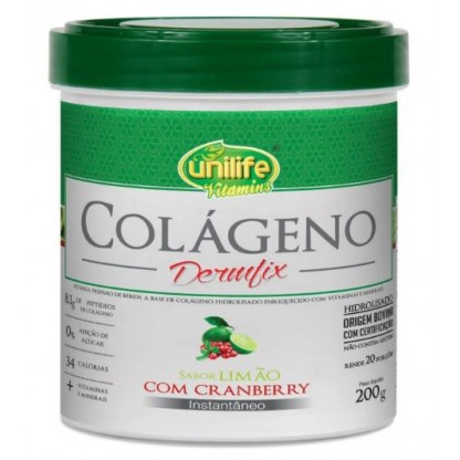 DERMFIX COLAGENO PO LIMAO E CRANB 200G