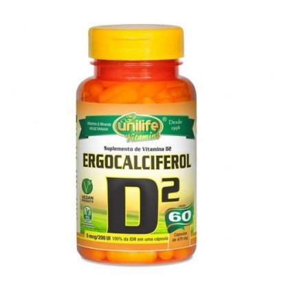 ERGOCALCIFEROL-VIT D2 2000UI 60 CPS