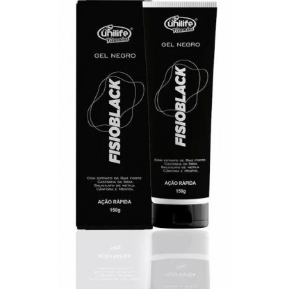 FISIOBLACK GEL NEGRO MASSAGEADOR 150G